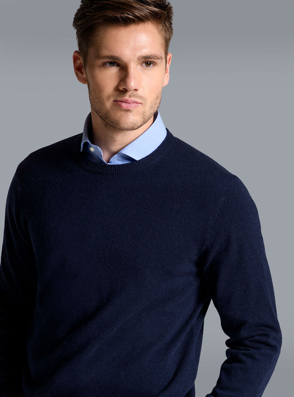 Casual men's cashmere sweater - Benjo
