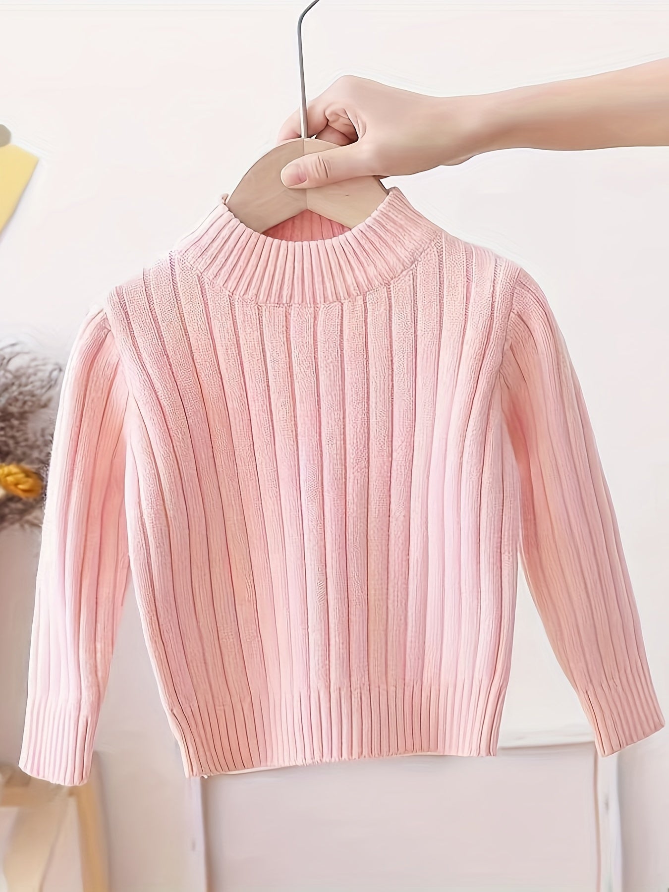 Casual roll-neck jumper for boys and girls - Aries