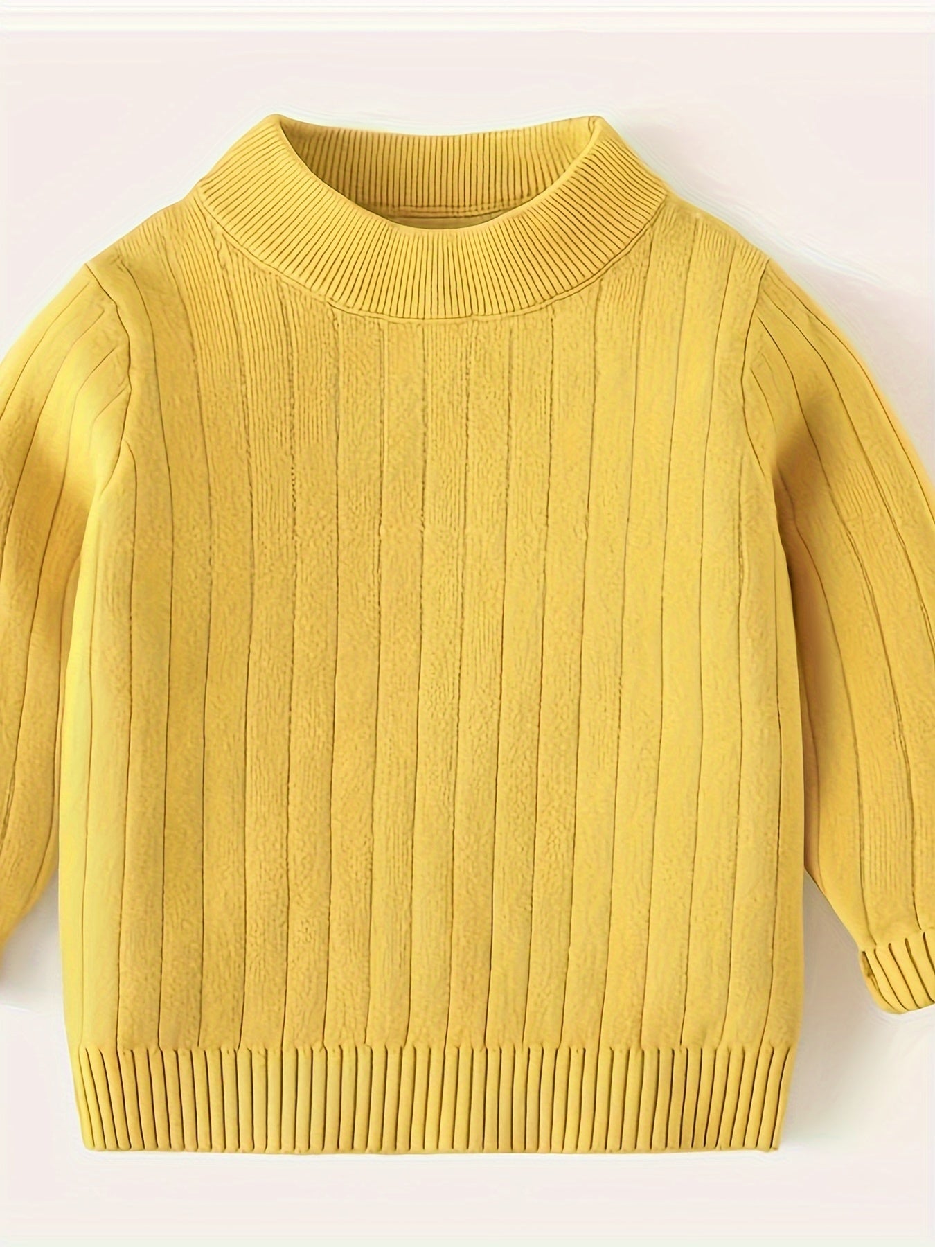 Casual roll-neck jumper for boys and girls - Aries