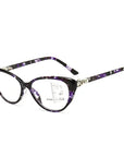 Cat Eye Zoom HD Anti-Blue Light Reading Glasses
