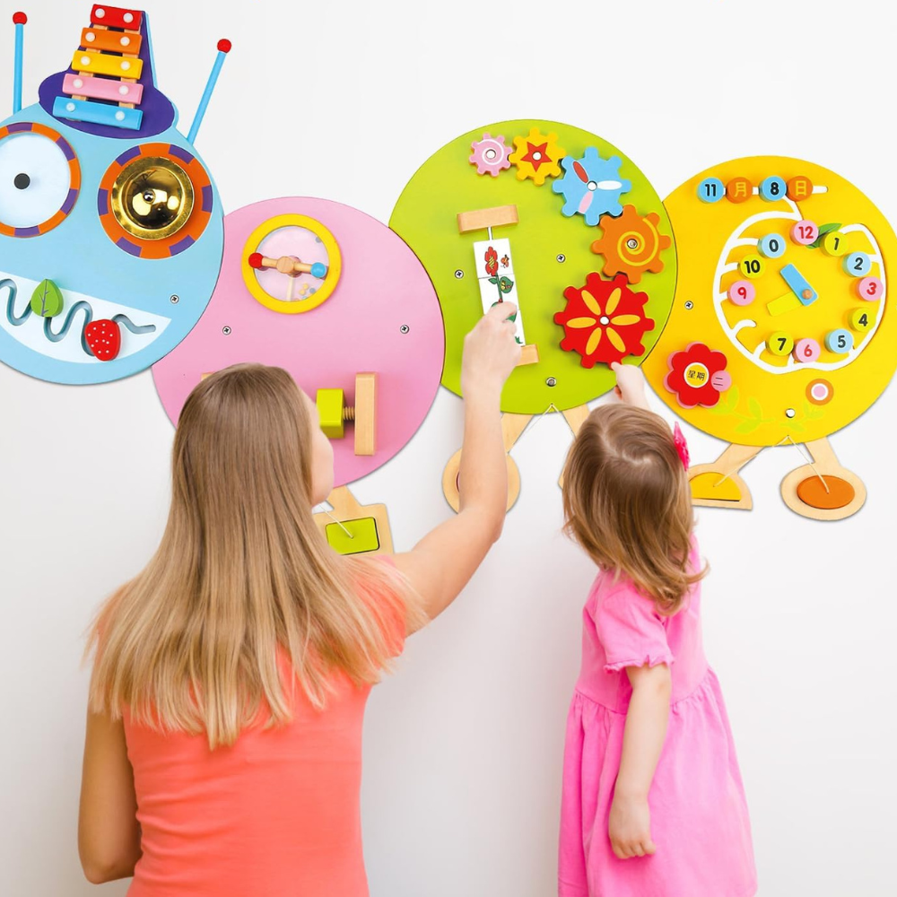 Caterpillar Printing Board - Promotes the Senses and Skills