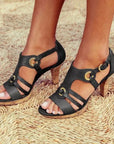 Catherine | Comfortable High-Heeled Sandals