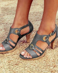 Catherine | Comfortable High-Heeled Sandals