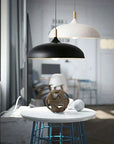 Ceiling Lamp in Scandinavian Oak - ScandiLuxe