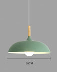 Ceiling Lamp in Scandinavian Oak - ScandiLuxe
