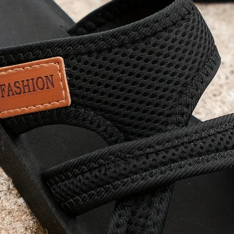 Celia | Slide Sandals Made from Perforated Mesh