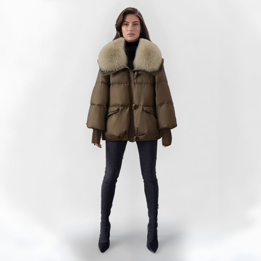Charleen – Stylish Faux Fur Jacket