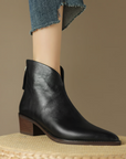 Charline – Elegant Zip Back Ankle Boots
