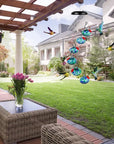 Charming Wind Chimes Hummingbird Feeder