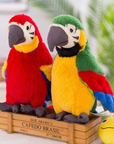 ChatterBird - Interactive Parrot Cuddly Toy with Sound