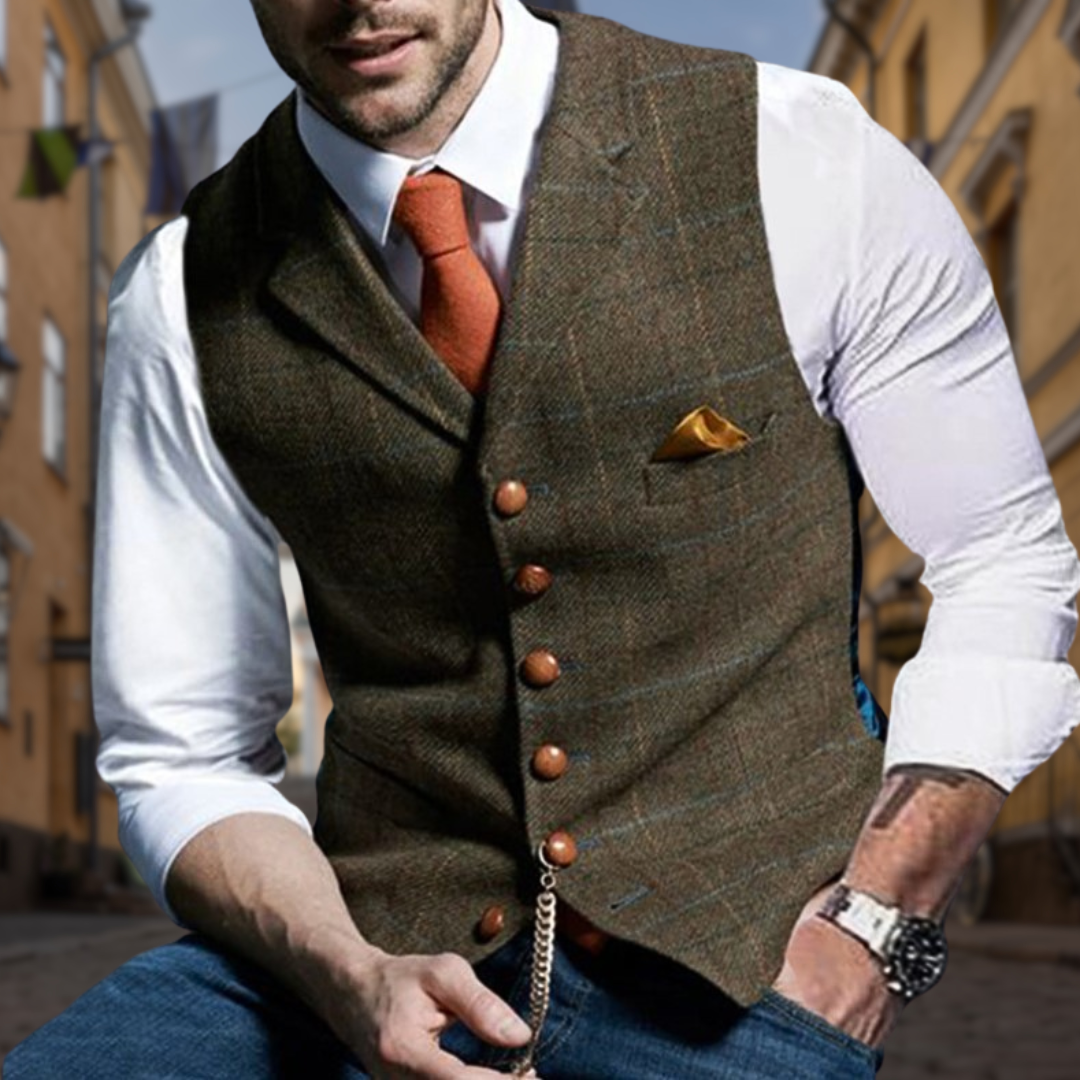 Chester - Formal Waistcoat with V-Neck