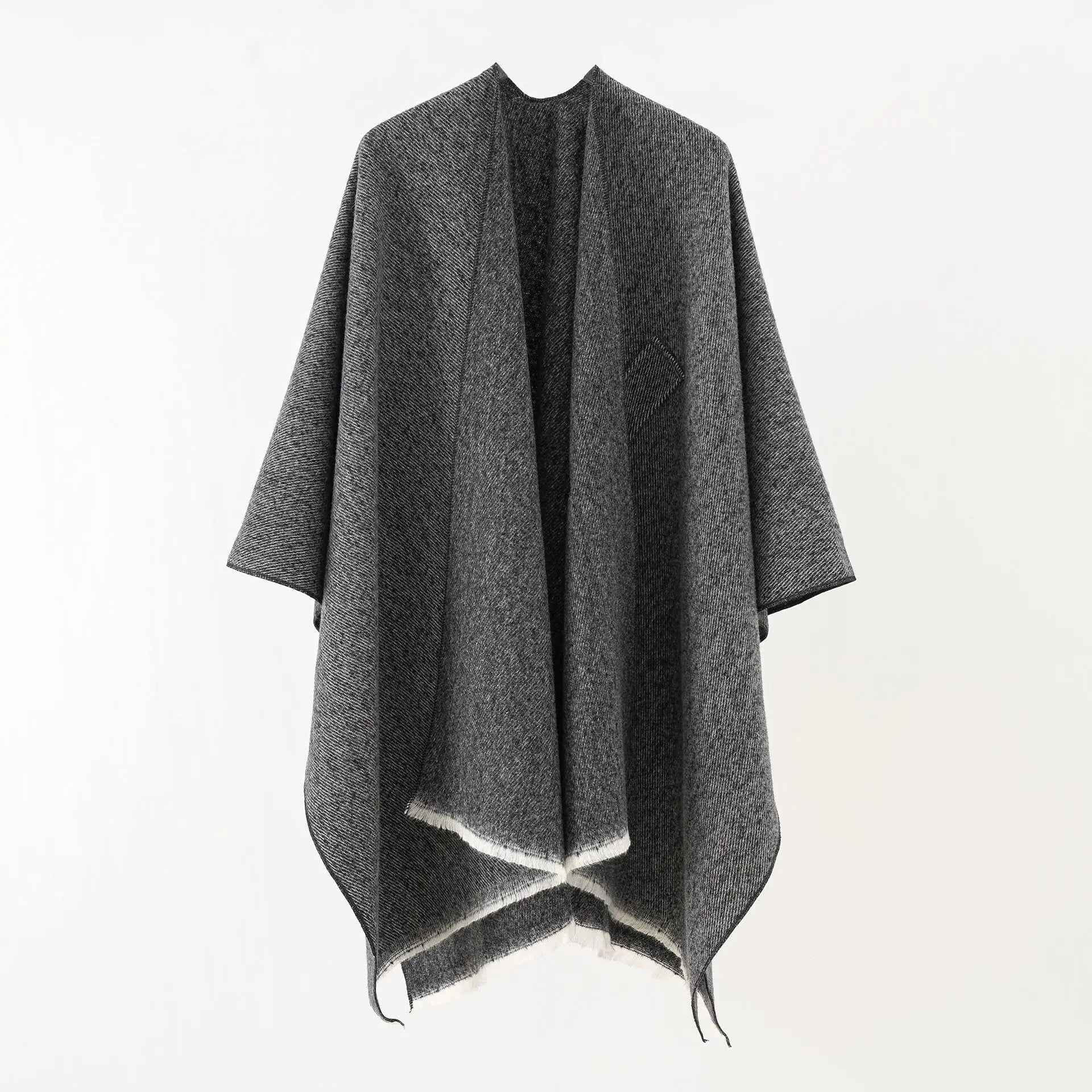 Chic Cotton Cape Poncho - Regina