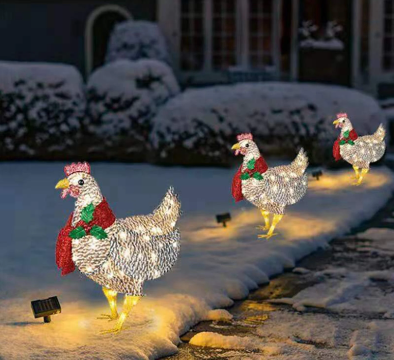 Chicken Scarf Lights