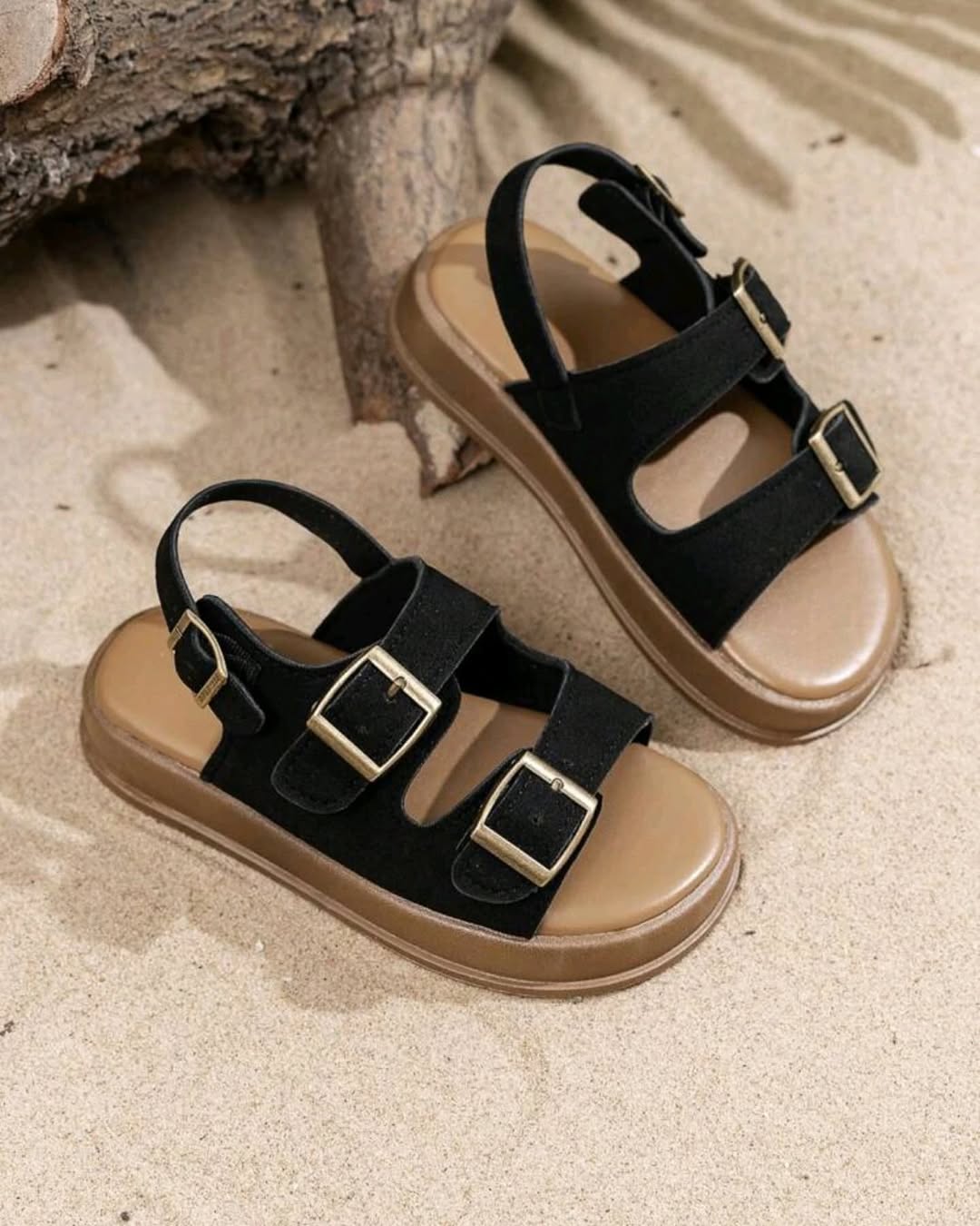 Children's Sandals with Soft Sole and Sporty Look