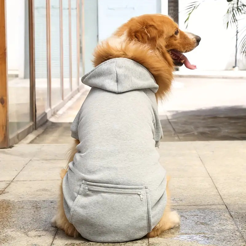 ChillWoof | Say goodbye to shivers with this warm hoodie