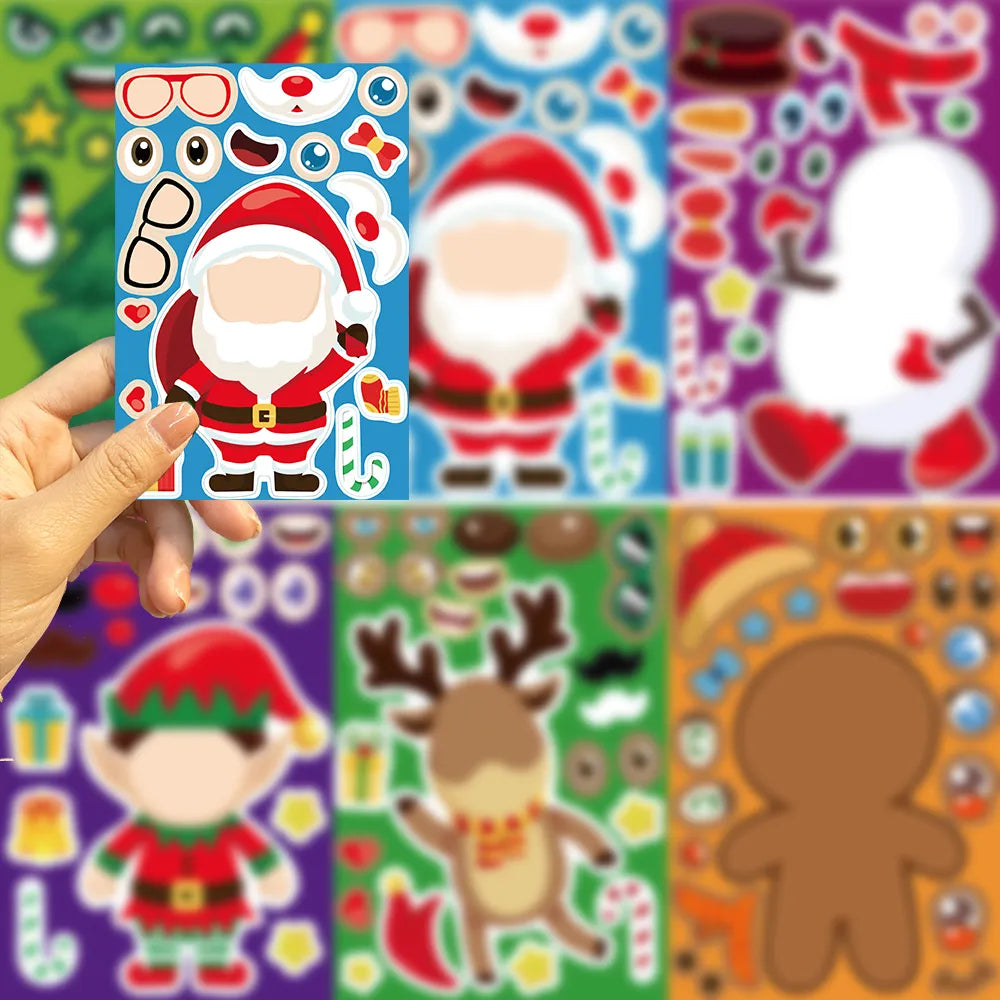 Christmas Stickerset - Christmas time in stickers - Sticker sheet Christmas
