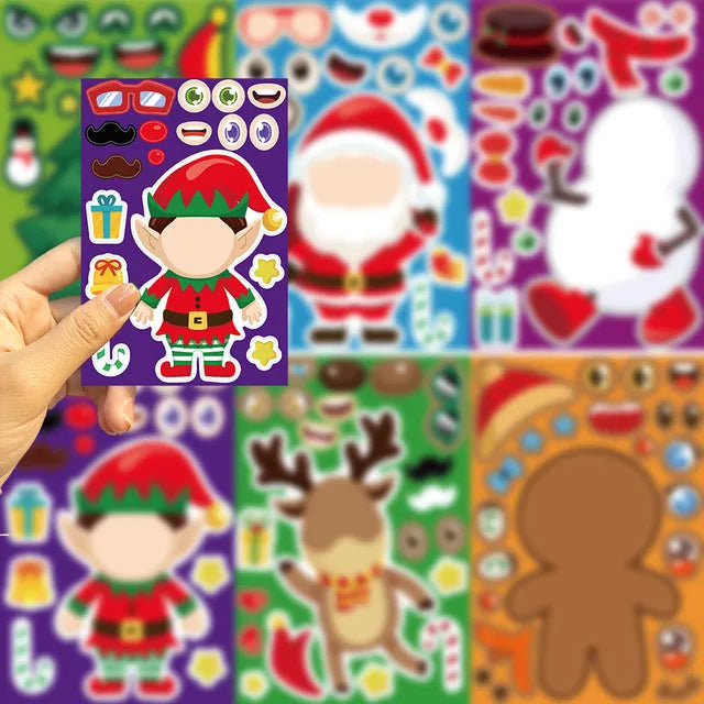 Christmas Stickerset - Christmas time in stickers - Sticker sheet Christmas