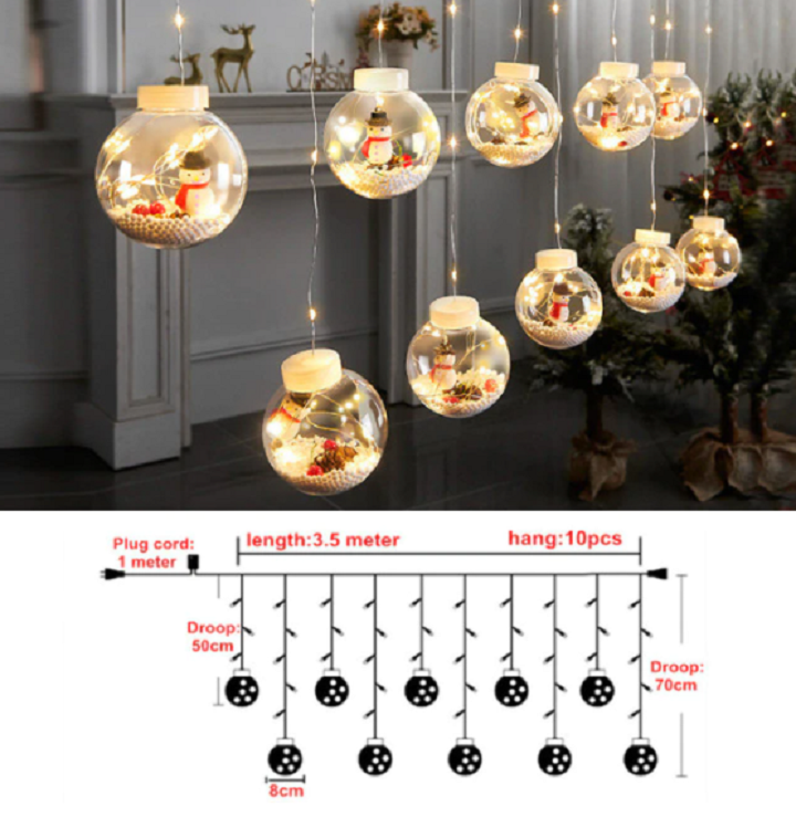 Christmas Tree Ball Lights