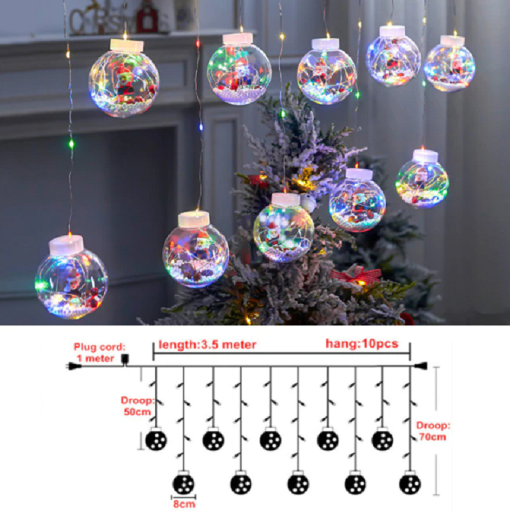 Christmas Tree Ball Lights