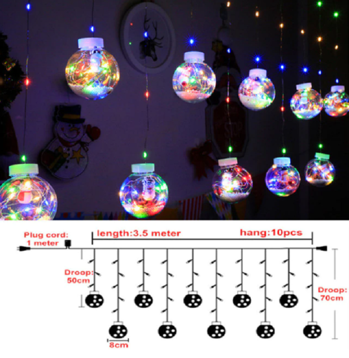 Christmas Tree Ball Lights