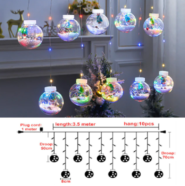 Christmas Tree Ball Lights