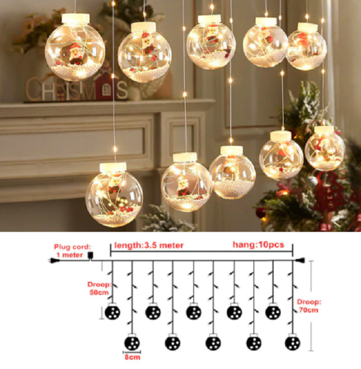 Christmas Tree Ball Lights