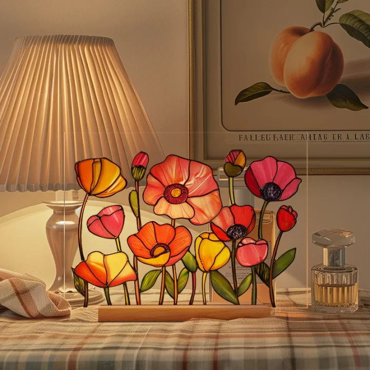 ChromaPetals - Painted Colourful Flower Pattern Decoration