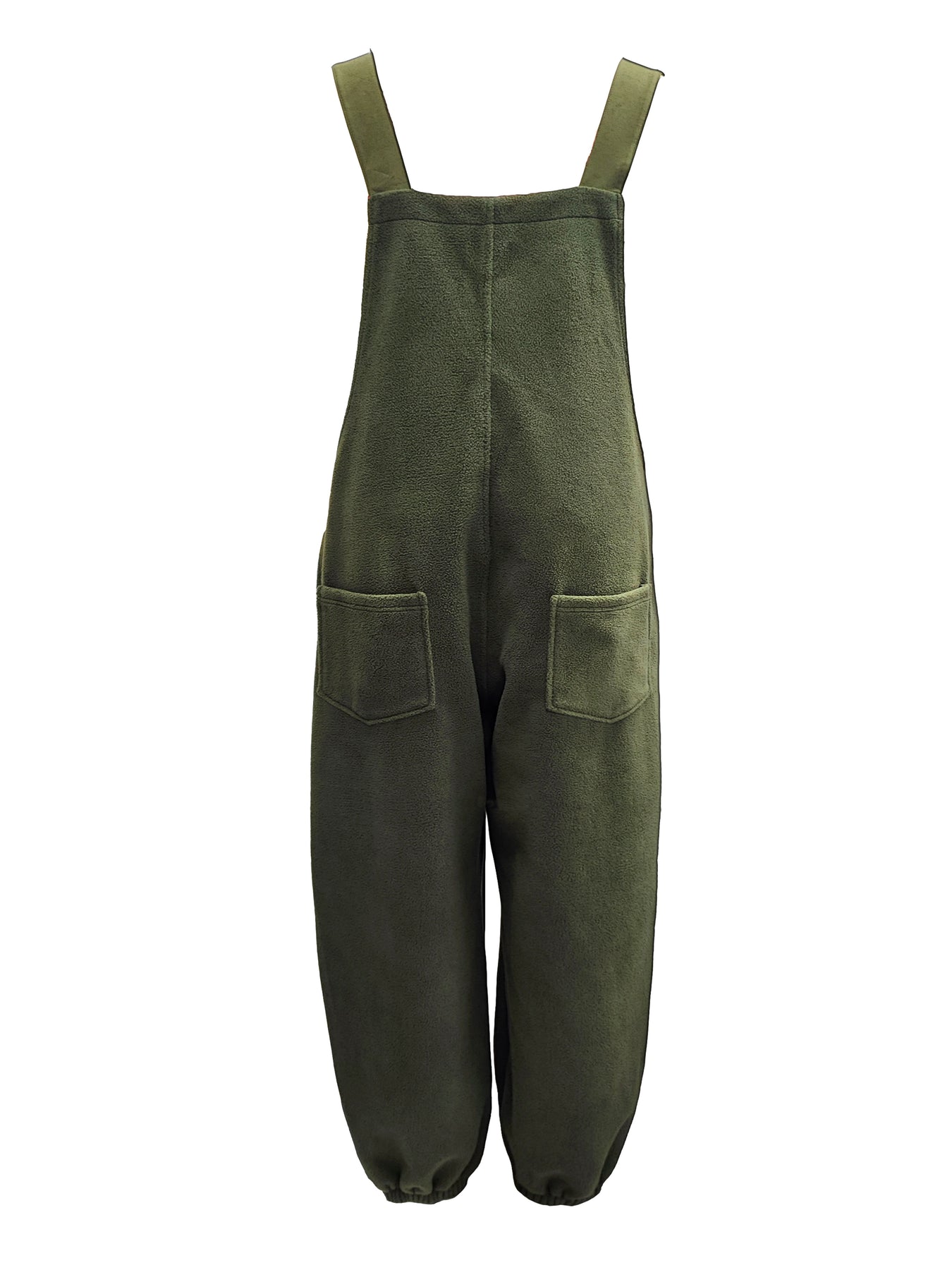 Clarice - Peto de mezclilla desgastada de corte holgado