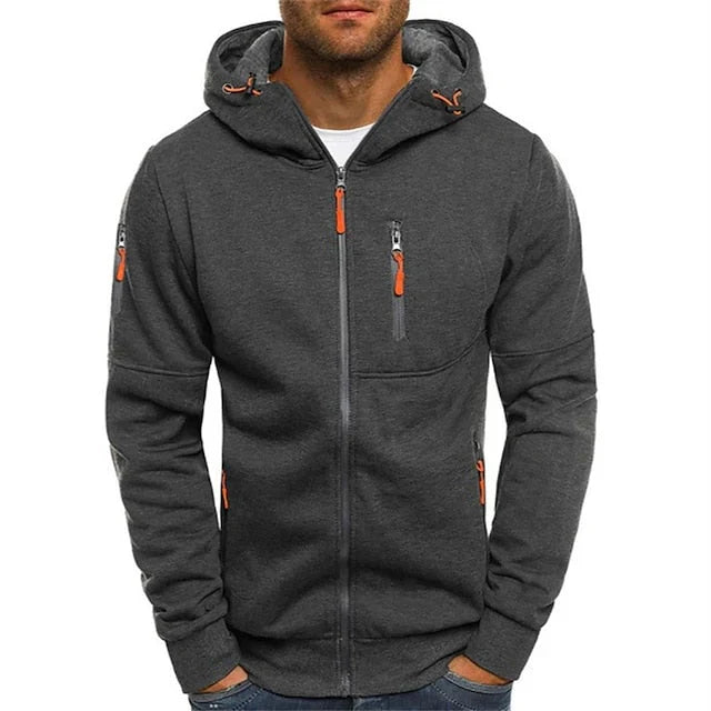 Clark - Zip-Up Hoodie Cardigan