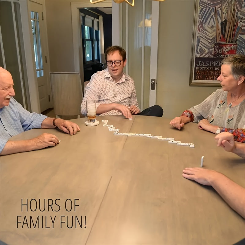 Classic Domino - Double 6 Domino Set with Wooden Box