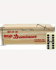 Classic Domino - Double 6 Domino Set with Wooden Box