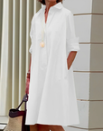 Classic Elegant Blouse Dress - Didi