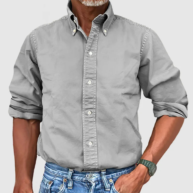 Classic Men's Long Sleeve Shirt - Timothy