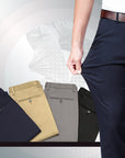 Classic Men's Trousers with Good Elasticity