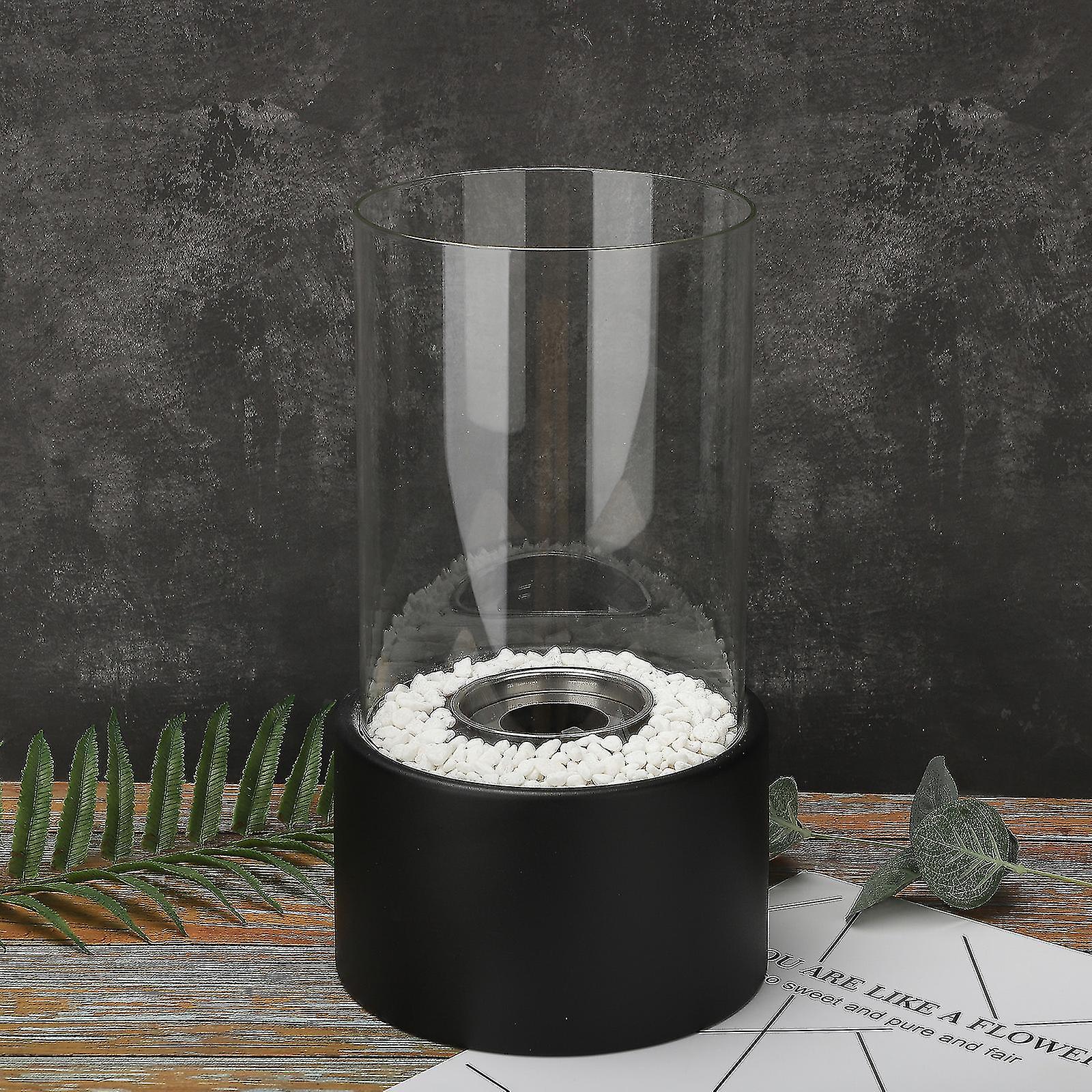 Classic Oil Lamp with Open Flame - Lumora