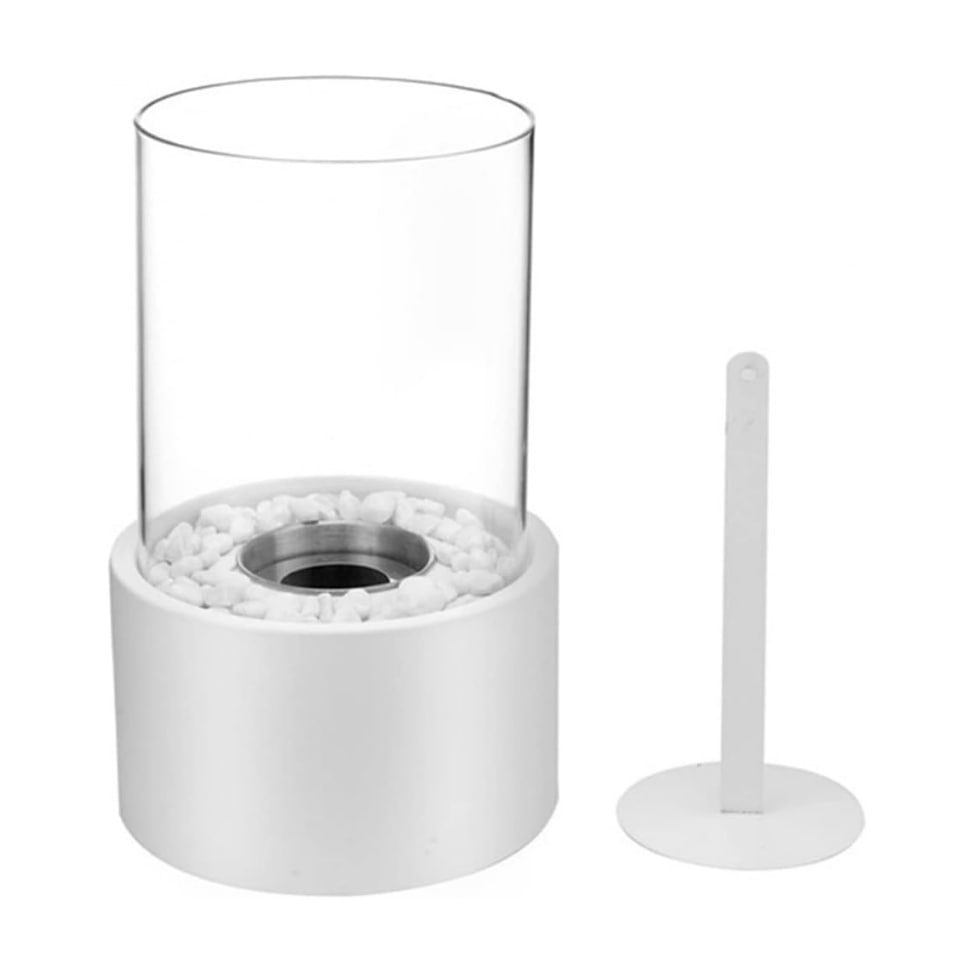 Classic Oil Lamp with Open Flame - Lumora