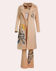 Classic Stylish Three-Piece Trouser Suit for Women