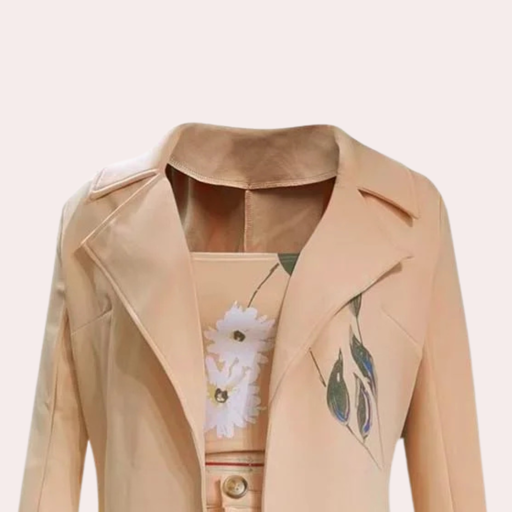 Classic Stylish Three-Piece Trouser Suit for Women