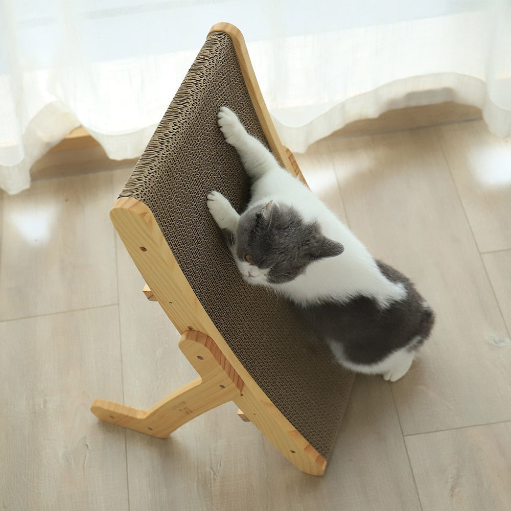 ClawCozy | Cat Scratching Post and Bed