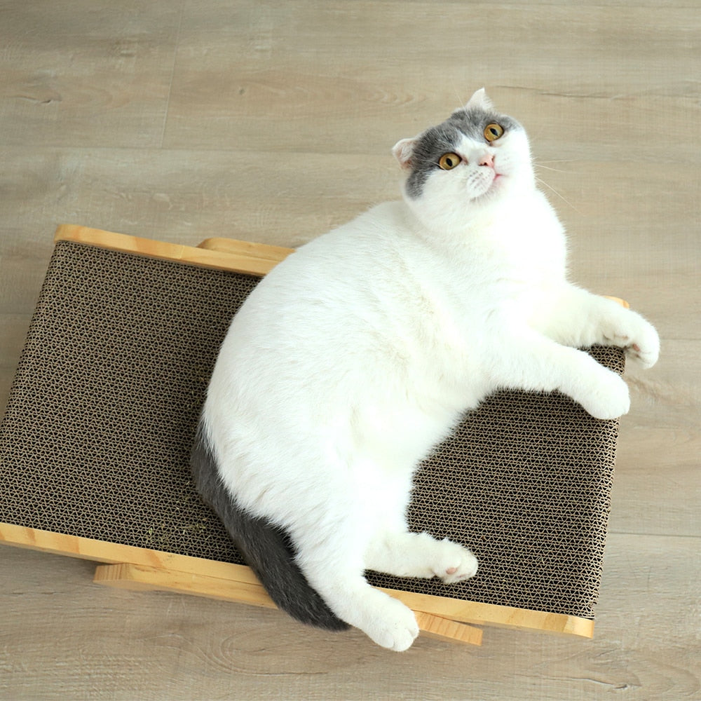 ClawCozy | Cat Scratching Post and Bed