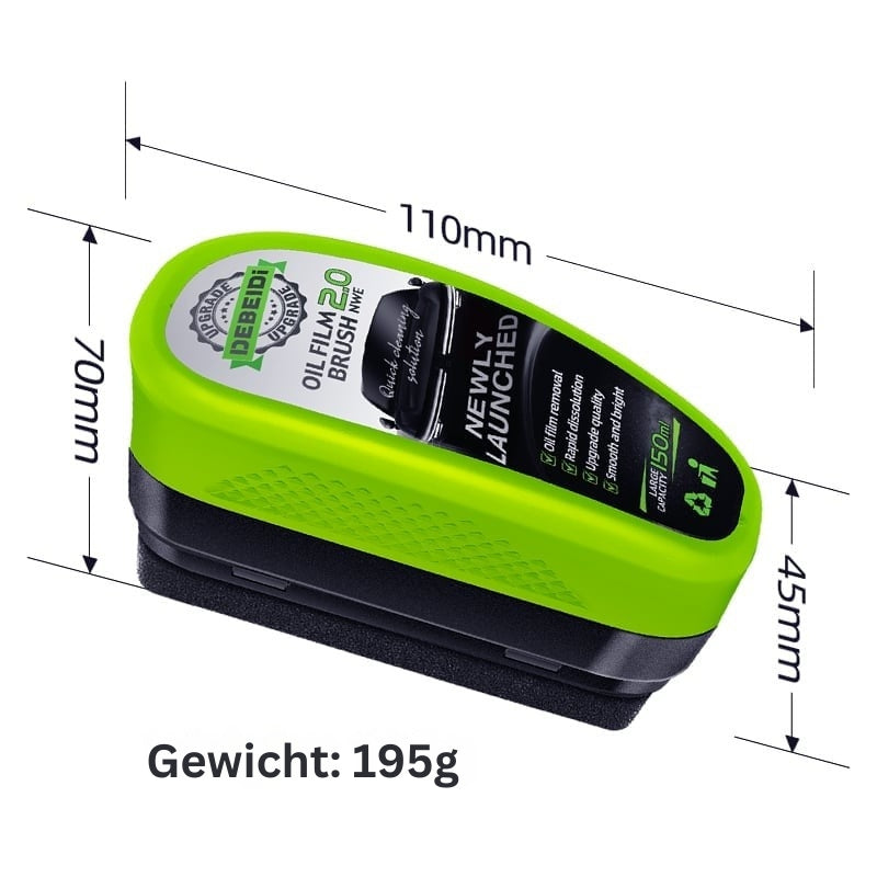 ClearShield - Film essuie-film puissant pour film d'huile