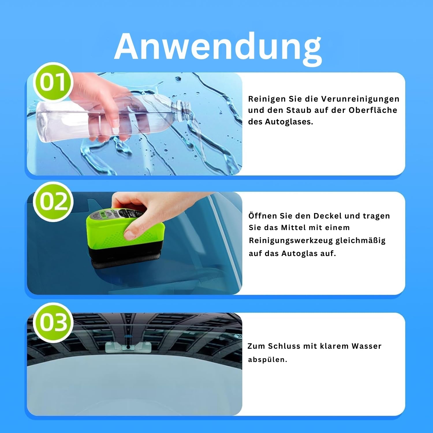 ClearShield - Film essuie-film puissant pour film d'huile