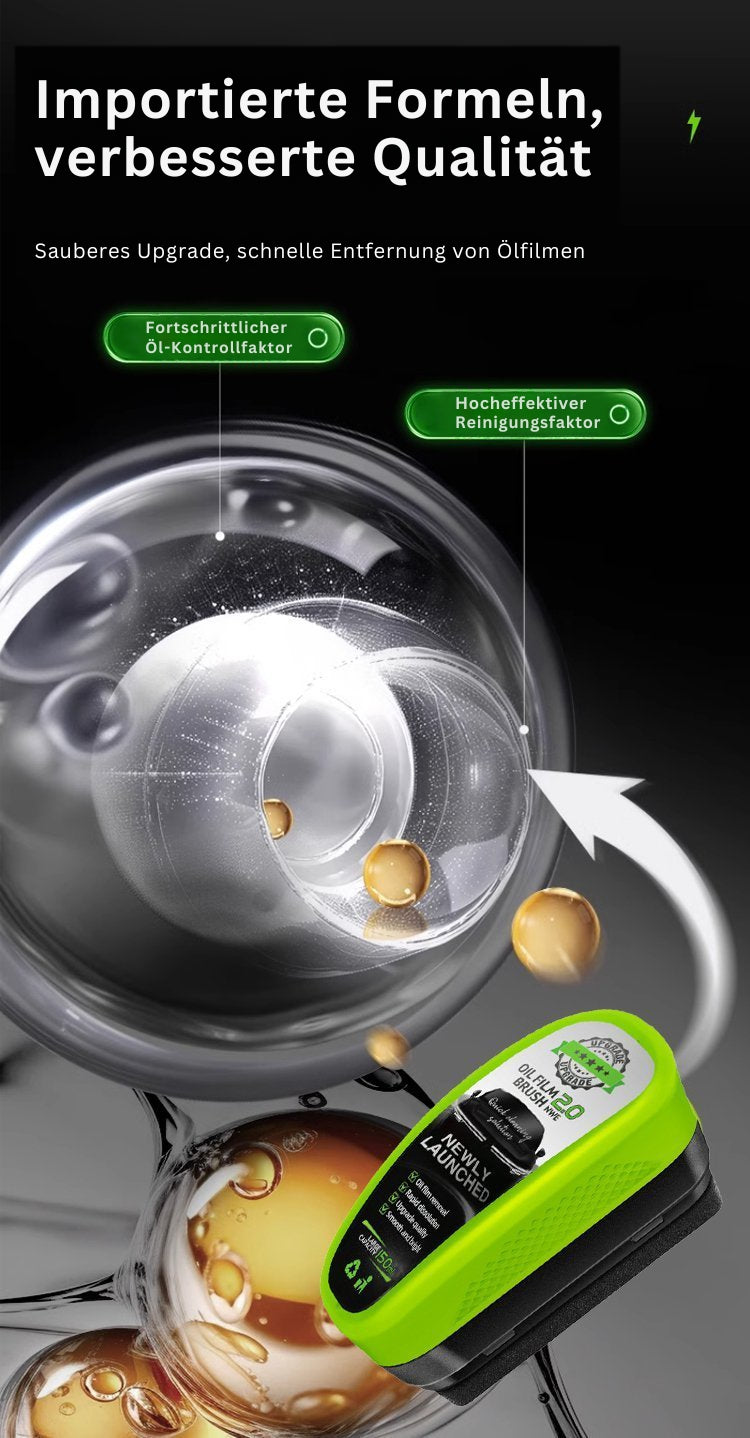 ClearShield - Film essuie-film puissant pour film d'huile