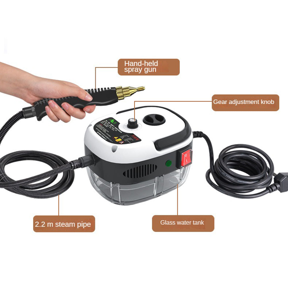 Cleenerz - Innovative 2500W Steam Cleaner for Home and Car