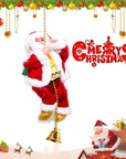 ClimbingClaus – Santa Claus climbs and plays music