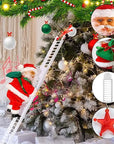 ClimbingLadder - Santa Claus Climbs the Ladder