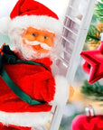 ClimbingLadder - Santa Claus Climbs the Ladder