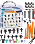 ClipMaster – 725 Piece Auto Retaining Clips and Removal Tools for Fasteners