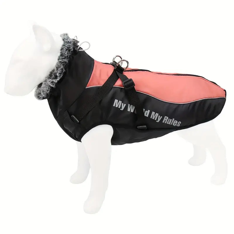 CloudTail | Warm Dog Coat with Reflective Details