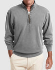 Coastal Breeze Quarter-Zip Polo